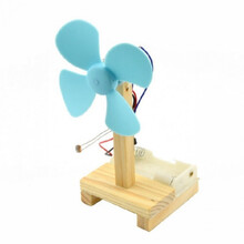 废品手工制作废弃物手工制作废品利用作品废物利用科技节小制作制品 C38-光控风扇【含双面胶+电池】 -J47