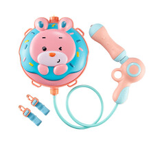 大号儿童背包水枪玩具夏天喷水呲水枪绝地求生98k吃鸡户外沙滩戏水双肩背水壶高压喷射水枪 萌兔背包水枪