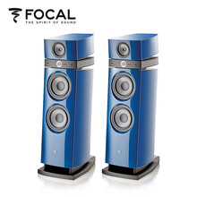 FOCAL劲浪MAESTRO UTOPIA EVO III  音响 音箱 家庭影院 HIFI 2.0 落地式音箱 木质 法国原装 （蓝色）