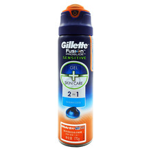 吉列（Gillette） 海洋清新型剃须啫喱男士刮胡须泡手动剃须刀顺滑细腻剃须 海洋清新型剃须啫喱170克（1瓶装）