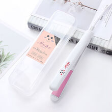 Sunchance学生迷你干湿直卷发器电夹板直板夹直发卷发两用刘海神器小型懒人 清纯白+收纳盒(直卷两用) 单主机+美发工具5件套