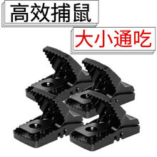 老鼠夹子强力扑捉逮抓笼子捕鼠器神器高效克星灭鼠家用一窝端 3个老鼠夹