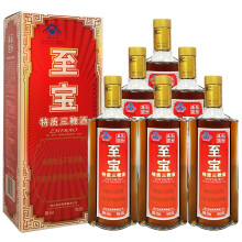 张裕集团 至宝特质三鞭酒（方瓶）35度 500ml*6 整箱装