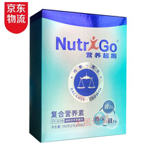 达能营养包宝宝钙铁锌多维营养包复合营养工程营养起跑 复合营养素2g*52包（无蛋白）