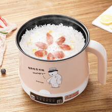 乘泰 迷你电饭煲小1人-2人家用电饭锅小型煮饭锅多功能米饭锅一人单人智能可预约蒸饭锅快速不粘锅 粉色-1.8升智能款/无蒸笼