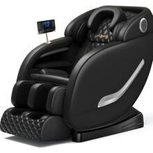 康佳按摩椅家用全身太空豪华舱自动多功能小型电动新款按摩沙发椅 灰黑 【高配】坐垫气囊、揉捏  手控支架 足底揉捏 小腿