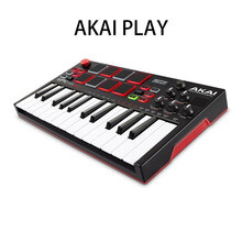AKAI雅家键盘打击垫MPK MINI MK3键盘控制器25键MIDI便携编曲键盘PLAY AKAI MPK Mini PLAY