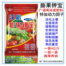 磷酸二氢钾叶面肥磷酸一喷绿果树蔬菜高钾型花肥料喷雾浇根 4公斤彭果钾宝
