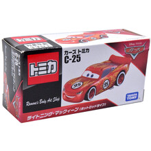 多美卡合金赛车 日本Tomica多美卡合金车tomy汽车赛车总动员闪电麦昆板牙黑风暴 c25至车麦昆热捧型
