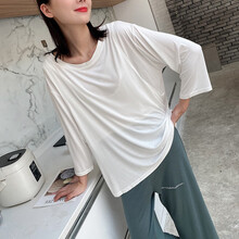 十月结晶同款 夏季7月份月子服夏天产后夏薄款5七6孕妇睡衣莫代尔哺乳8 YW(白衣绿裤)莫代尔 L码(130-160斤)