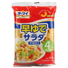 OH'MY 日本进口 Ohmy沙拉用无钠通心粉 儿童面条意大利面 宝宝意面意粉 通心粉