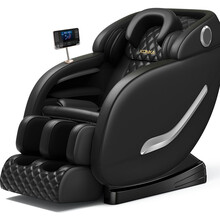【40年家电大品牌】康佳（KONKA）按摩椅豪华家用全身太空舱零重力全身电动按摩椅按摩沙发 灰黑 【大屏玉石】坐垫气囊、揉捏  手控支架 足底揉捏