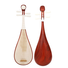 京炫（JINGXUAN)红木琵琶初学入花梨木儿童成人民族弹拨乐器演奏考级 演奏款花梨木白骨轴相{德邦}