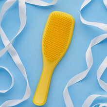 Tangle Teezer【龚俊同款】家用型按摩梳正品tt王妃梳便携款防打结灵巧美发梳 新灵巧柠檬黄