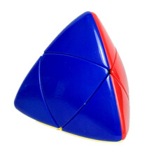 圣手二阶三阶四阶镜面金字塔魔方专业粽子顺滑弹簧可调四层异形魔方儿童玩具 二阶粽子