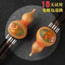 葫芦丝演奏型成人自学教降B调儿童小学C调云南胡芦丝乐器初学 C调+盒子+学习指南