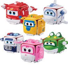 爱婴乐飞侠乐迪小爱叠叠乐多多趣变包裹玩具趣味变形机器人奥迪双钻 趣变包裹6只