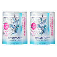 Kanebo 嘉娜宝suisai清透酵素洁颜粉氨基酸洗颜粉日本原装进口嘉丽宝洁面 32粒*2盒