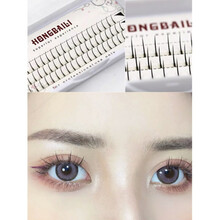 博主仙子毛网红款单簇假睫毛朵毛10mm 11mm自然c翘好看 宏佰利12mm 仙子毛