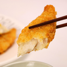 鳕鱼条深海鳕鱼排肉质肥美富西餐半成品裹粉油炸香炸酥脆 六盒加一盒 发7盒