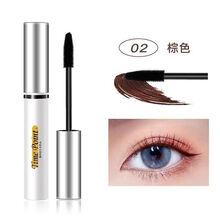 李佳琦炫酷彩色睫毛膏防水拉长不晕染浓密纤长卷翘持久学生 一支睫毛膏 【棕色】
