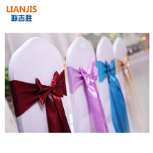 联吉胜 贵宾椅MGS-GBY001 酒店宴会椅 会议椅 婚庆桌椅 餐椅 将军椅 餐厅酒店椅 饭店椅 红色椅子+椅套