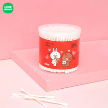 LINE FRIENDS布朗熊一次性便携双头棉签棒耳朵棉棒
