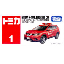 儿童礼物TOMY多美卡小汽车TOMICA工程合金模型男孩玩具跑车警车救护车巴士 东京消防厅指挥车1