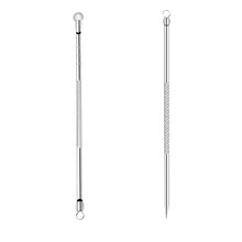 察今粉刺针黑头针四件套粉刺针挤挑痘痘针美妆套装化妆不吃粉 2个装卡包款