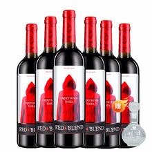超市	
【也买酒】奥兰小红帽葡萄酒 欧洲网红葡萄酒 西班牙进口葡萄酒 干红葡萄酒750ml6支装
