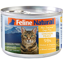K9 FelineNatural猫罐头 新西兰进口天然幼猫成猫170g主食湿粮罐头 鸡肉170g