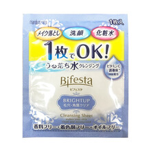 缤若诗 Bifesta 卸妆洁面湿纸巾 透亮型 1片