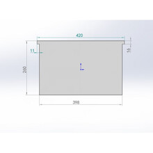 蜜蜂越冬春繁 蜂箱保温挡板保温隔板 42上梁，2厘米厚 *16片
