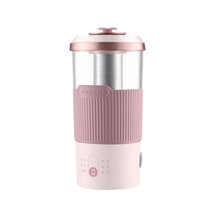 熊小夕 奶茶机咖啡机小型迷你港式煮茶器DIY自制养生花茶 早餐泡热牛奶燕麦家用全自动一体机小夕姐姐 奶糖雾粉
