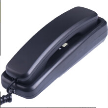 中诺（CHINO-E） 酒店小电话机座机 客房内线挂墙 壁挂式 来电铃指示灯 A058 黑色