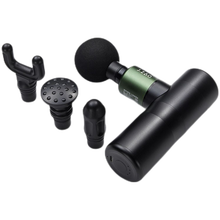 京东京造For U口袋筋膜枪 坚毅黑 迷你按摩枪 肌肉筋膜放松器 高频震动肌肉理疗器运动健身器材 二代金属迷你（1800-3200转）-黑