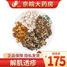 经典方 升麻葛根汤 解肌透疹 现抓现配中药 常见感冒 浅黄色