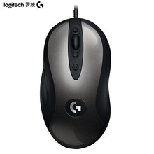 罗技（G）MX518 有线经典电竞游戏鼠标 绝地求生 吃鸡 英雄联盟 LOL 16000DPI  黑色