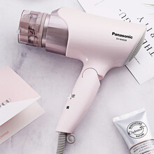 松下电吹风机吹风筒负离子电风吹大功率宿舍家用大小功率理发店高速快干低功率学生宿舍寝室EH-WNE6C 粉色（炫动风嘴 负离子）WNE6B