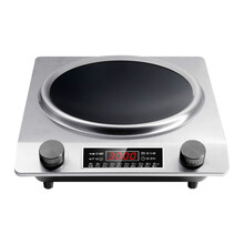 FEDAIR家用爆炒大功率3500W凹面电磁炉炒菜火锅多功能一体节能凹灶 拉丝银【3000W】