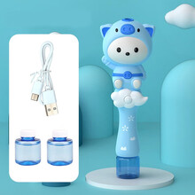 哇科多泡泡机儿童玩具泡泡枪泡泡水泡泡液网红相机充电抖音同款全自动防漏水带声光男孩女孩礼物 