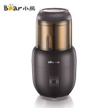 小熊（Bear）研磨机中药粉碎机家用磨粉机五谷打粉机调料碎粉机料理机 FSJ-A03D1 褐色