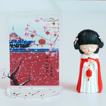 猪猪忍者 宫廷风创意古风人物摆件少女心女孩卡通可爱桌面玩偶公仔蛋糕烘焙汽车载内装饰品送朋友生日礼物 C款 摆件