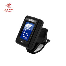 红棉吉他调音器古琴乐器调音器电子调音器小提琴调音器 KFT-12C黑色（适用于吉他、小提琴、尤克里里、