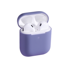 DIVO Airpods保护套1/2代 苹果无线蓝牙耳机充电盒硅胶保护套防滑不沾灰Airpods2壳 【1/2代通用】熏草紫