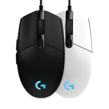罗技（Logitech）G102LIGHTSYNC游戏鼠标有线电竞鼠标黑色