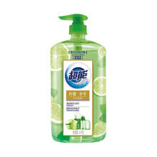 超能洗洁精1千克*2瓶西柚袪腥柠檬护手食品级洗果蔬抹茶去油快 1千克柠檬护手*1瓶