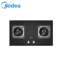 美的（Midea） 燃气灶 一级能效 5.0KW大火力 黑晶面板 台嵌两用 天然气 JZT-Q62A