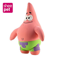 Sheepet舒宠派大星海绵宝宝公仔毛绒抱枕泡沫粒子儿童玩具礼物 派大星公仔小号