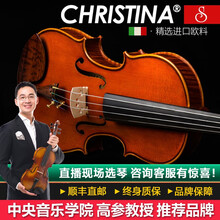 S200A Christina克莉丝蒂娜手工演奏进口欧料成人考级小提琴 0 4/4